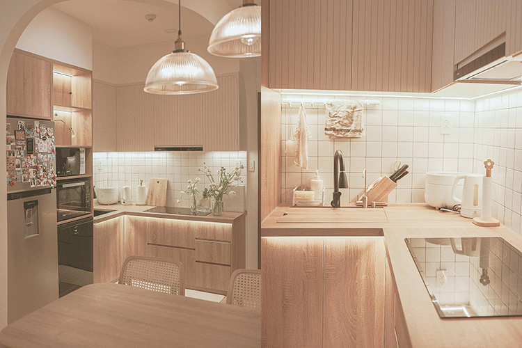 Nội thất bếp + bàn ăn Nội thất bếp + bàn ăn