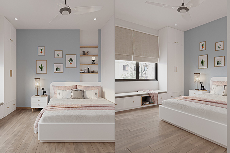 Thiết kế nội thất phòng ngủ