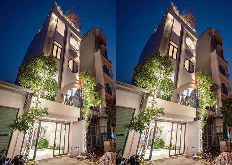 mặt tiền nhà phố kết hợp kinh doanh