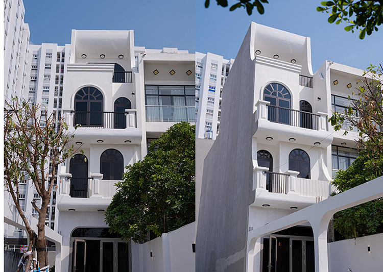 Diễn đàn rao vặt: Thiết kế nhà phố 4 tầng mục đích để ở  Xay-nha-pho-tang-vk-12