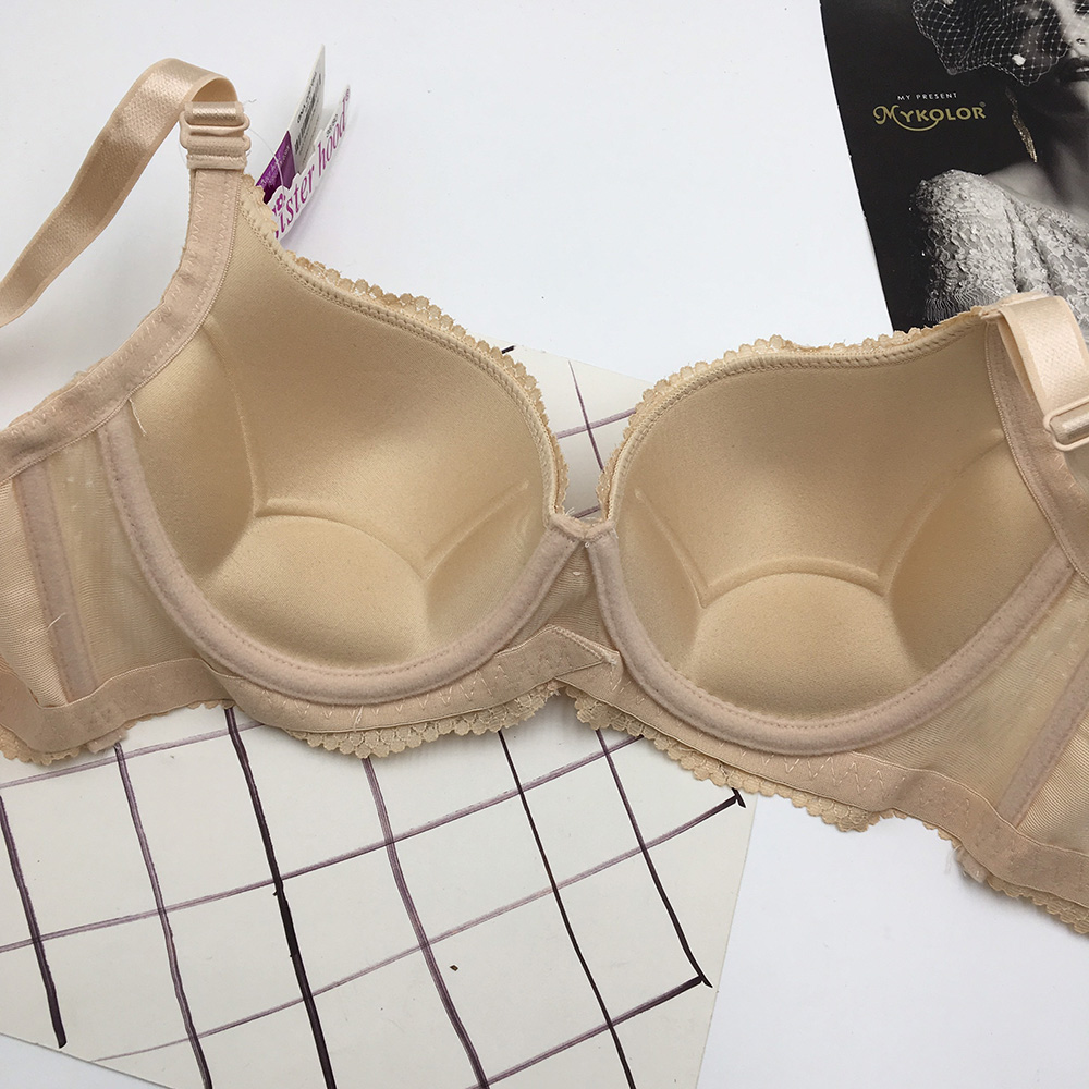 ÁO NGỰC ĐỆM MỎNG CÓ GỌNG VIỀN REN DÀNH CHO NGỰC TO - A128 Áo Ngực Đệm Mỏng Có Gọng Viền Ren Dành Cho Ngực To - A128