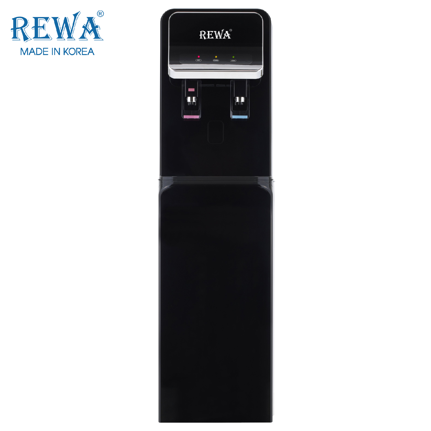 Máy lọc nước nóng lạnh REWA RW-RO.NA-800S Đen (Black)