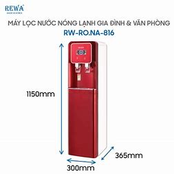 Máy lọc nước nóng lạnh REWA RW-RO.NA-816S Trắng (White)