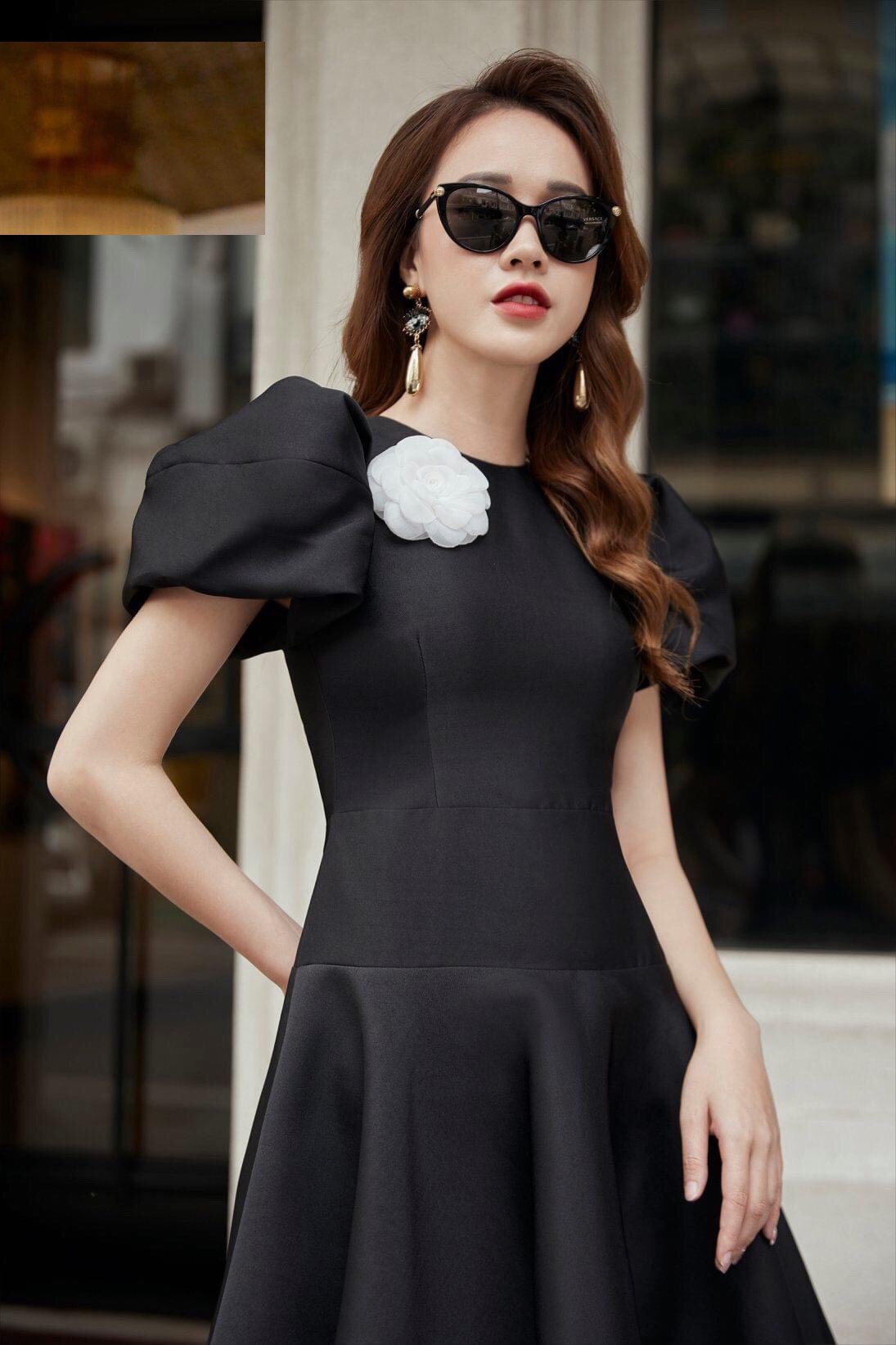 Top 10 mẫu đầm xòe nữ đẹp, hàng thời trang HOT 2024