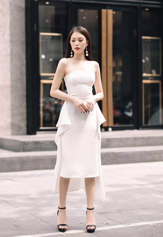 Chìm đắm với vẻ đẹp sang chảnh của 6 mẫu váy trắng hot nhất hè này