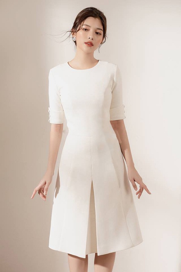 10 mẫu váy trắng dành cho người béo mà bạn cần biết