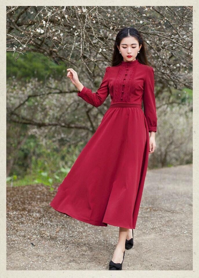 Váy đầm tuổi 40 hàng hiệu xuất khẩu - Đẹp sang trọng tôn vinh quý phái -  Misano