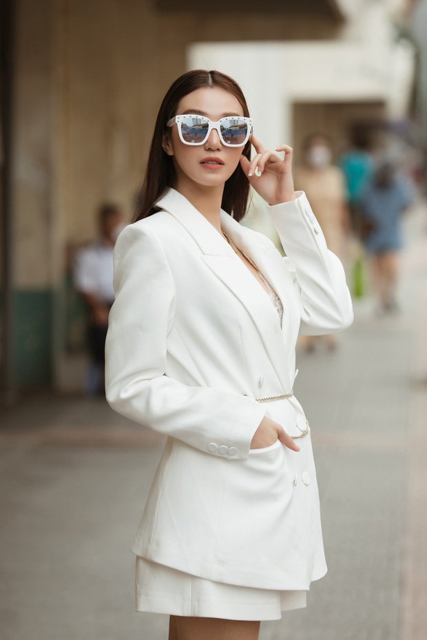 Set áo quần kiểu áo vest tay dài phối quần short (KHÔNG KÈM ÁO TRONG)