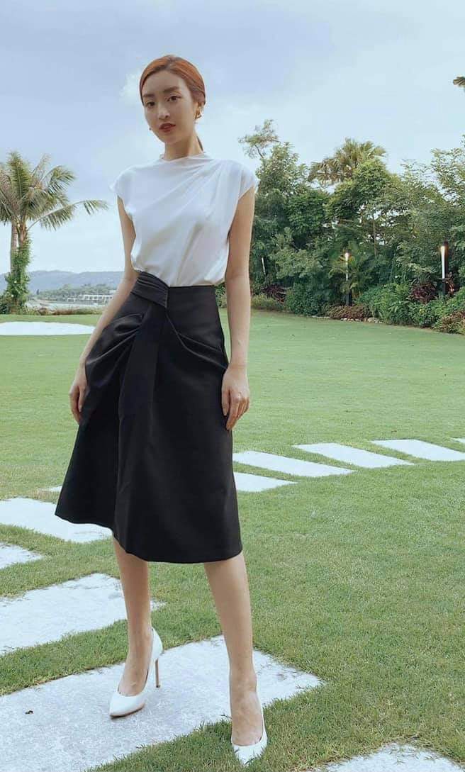 Set Áo tay bồng dài tay, chân váy xòe midi cho nữ bán rời set, phong cách  hàn quốc | Shopee Việt Nam