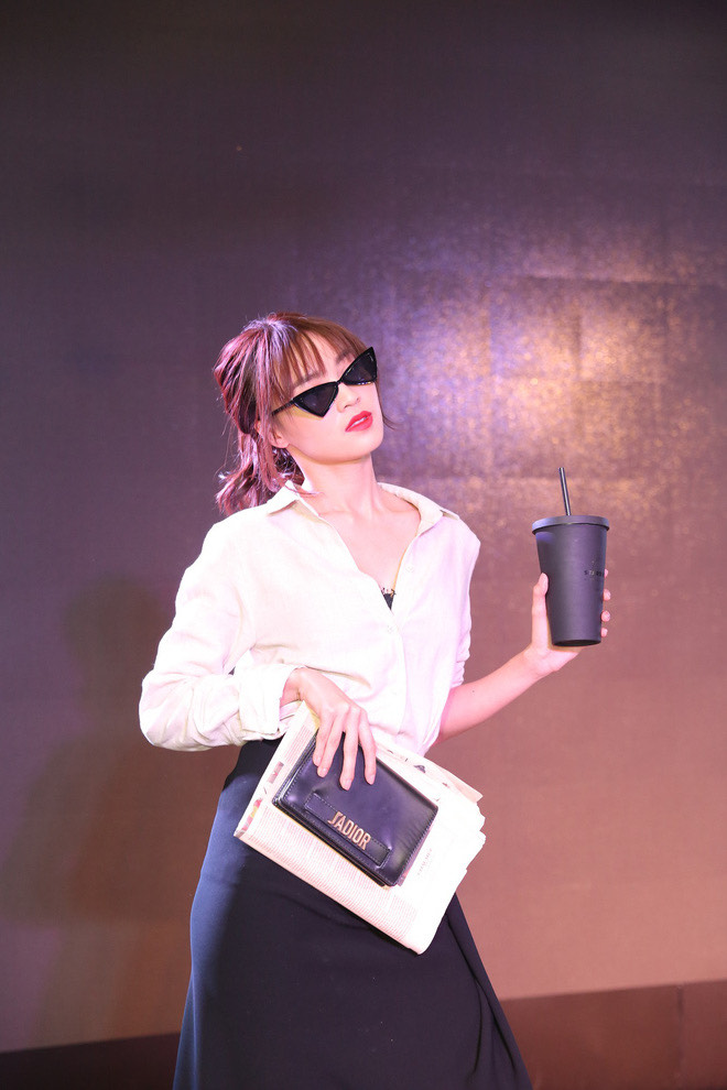 Set áo váy kiểu áo sơmi chân váy dài