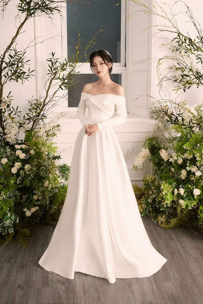 Những chiếc váy cưới ngắn cho cô dâu xinh như thiên thần