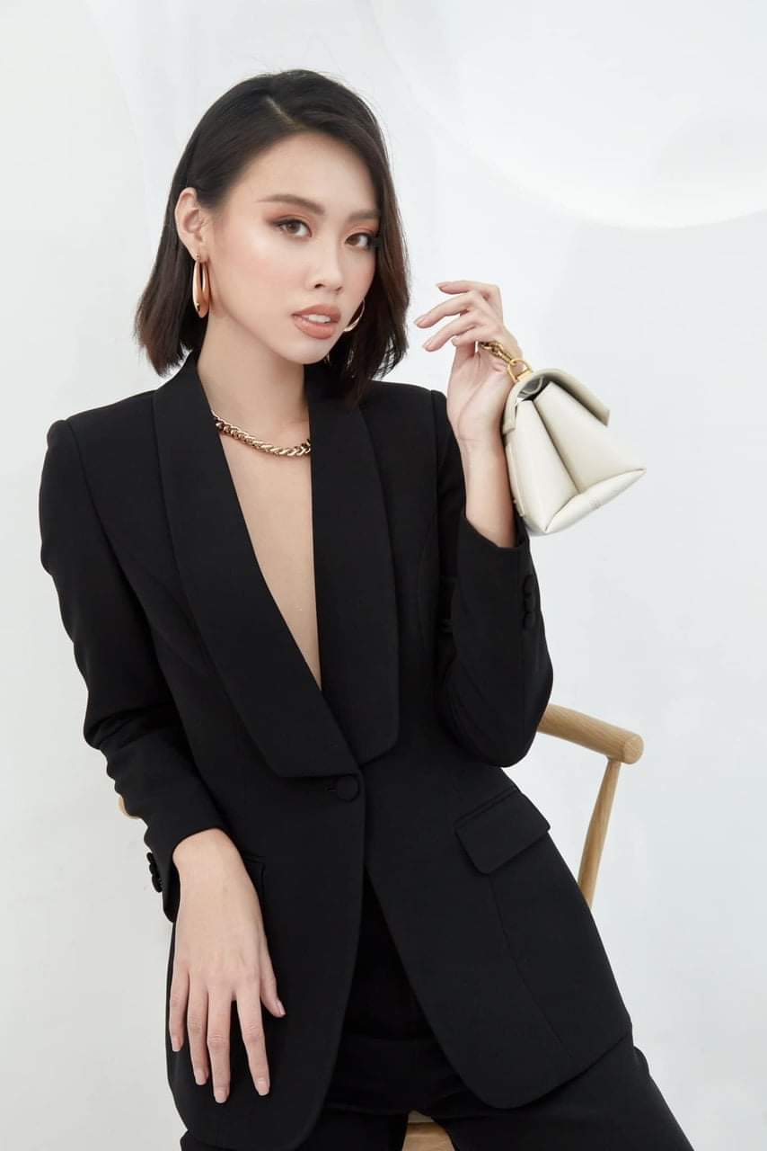 Áo khoác vest nữ ❤️????????❤️ Áo vest nữ tay dài 2 lớp SV28 | Thời trang  Ofamic