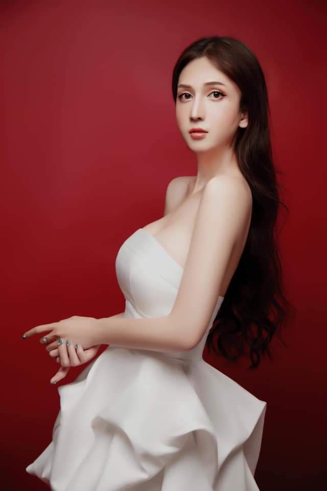 Đầm xòe ngắn cúp ngực tùng xếp phồng (Tím)