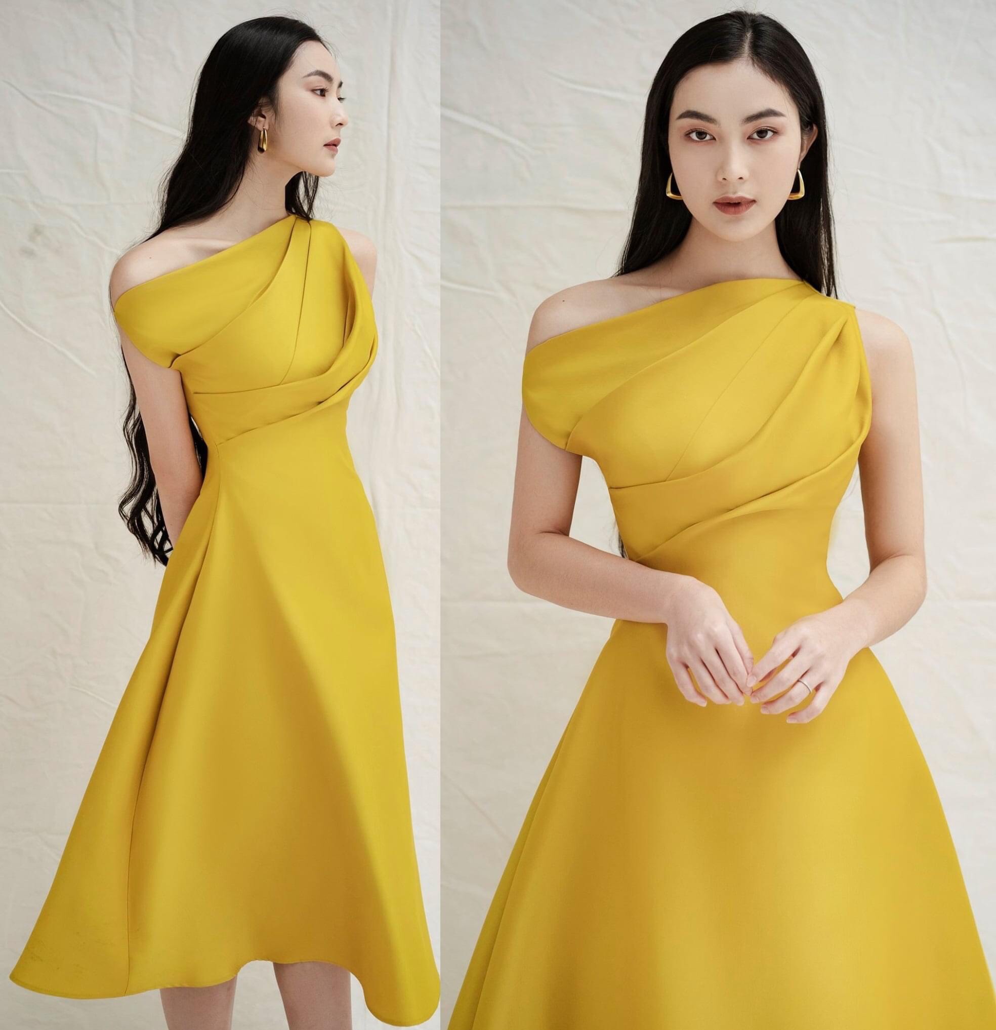 Váy đầm xếp ly liền thân đẹp thời trang dạo phố  Thời trang  Việt Giải Trí
