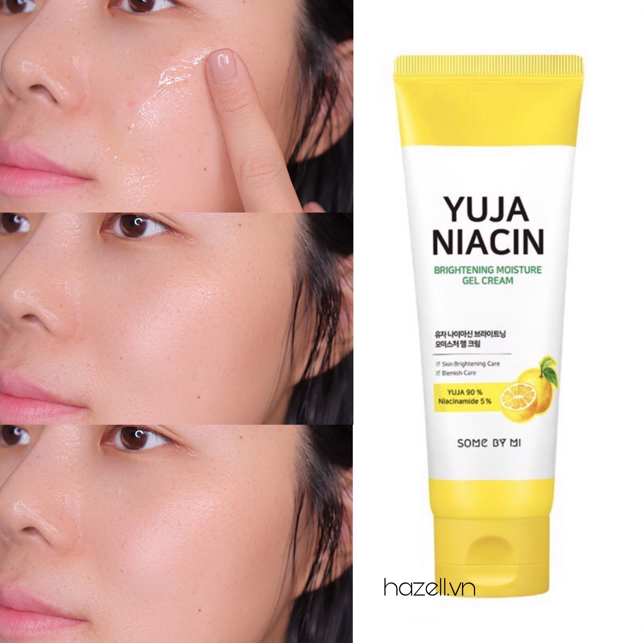 Kem dưỡng Some By Mi Yuja Niacin Brightening Moisture Gel Cream 100ml - HÀNG NHẬP KHẨU