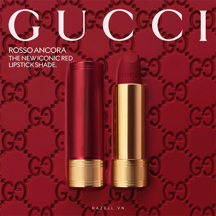 Son cao cấp không chì Gucci Rouge À Lèvres Mat Limited Edition 3.5g