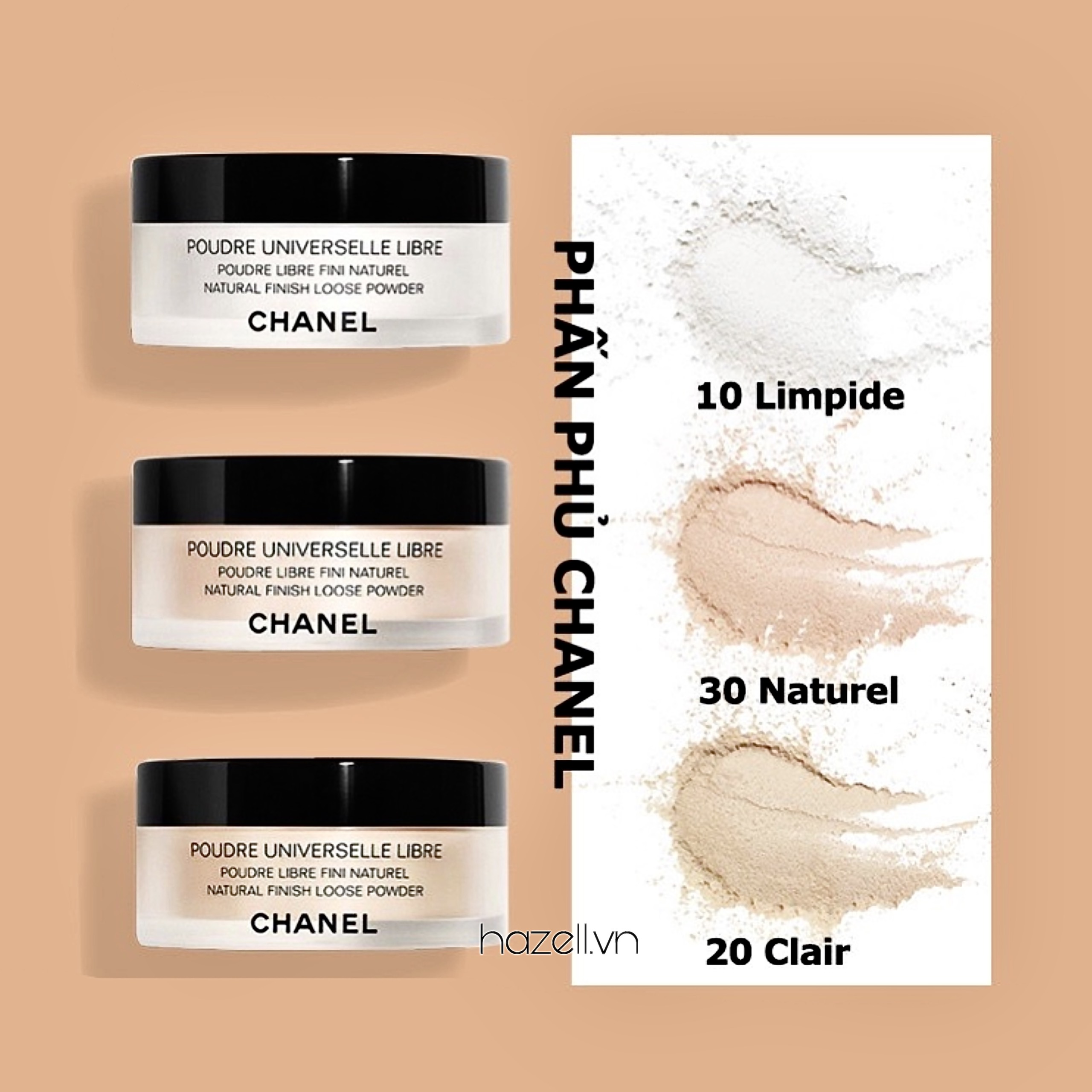 Phấn Phủ Dạng Bột Chanel Poudre Universelle Libre Tone 20 Tự Nhiên  Vilip  Shop  Mỹ phẩm chính hãng