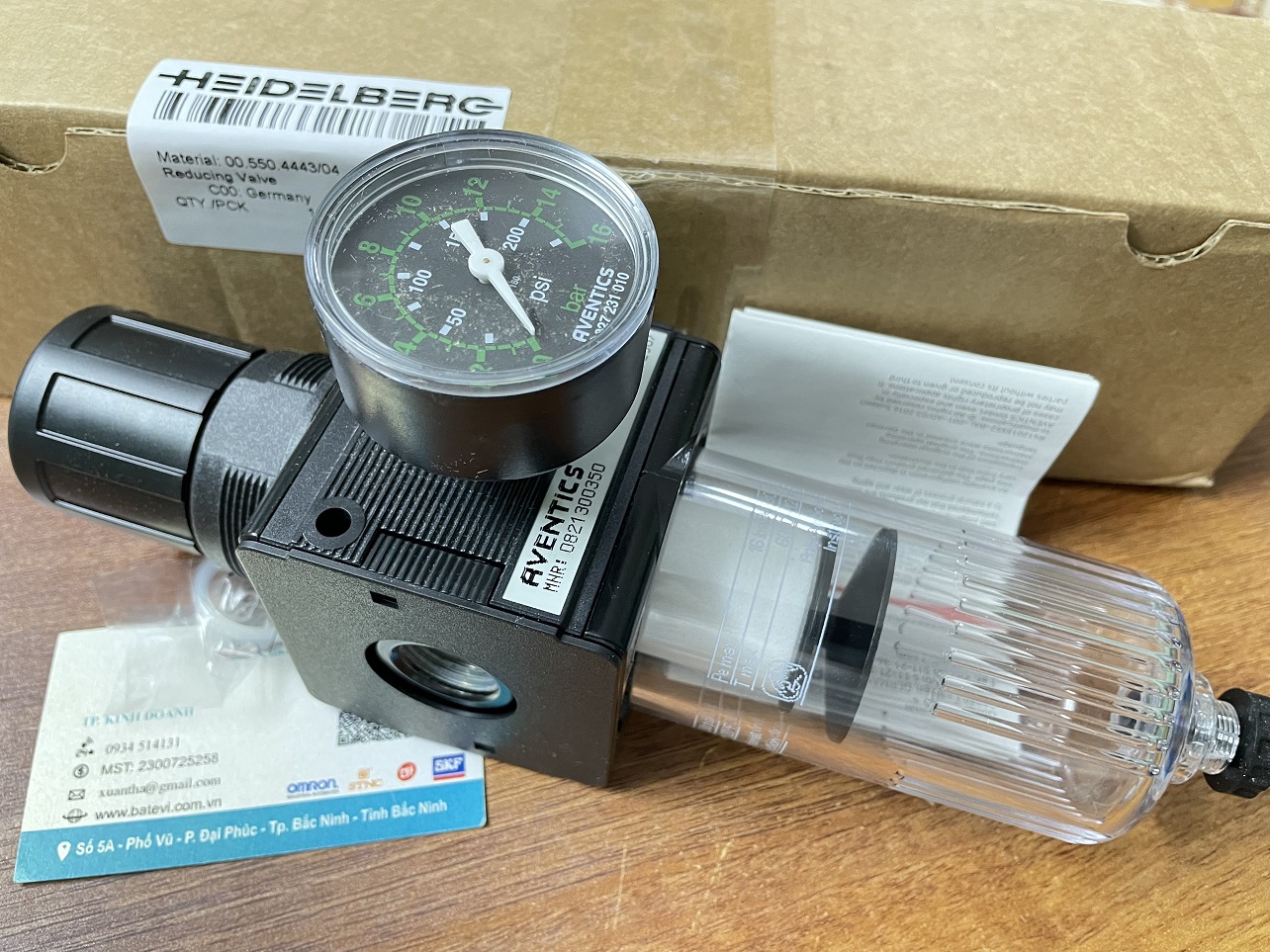 55028443 Bộ lọc điều áp 00.550.4443