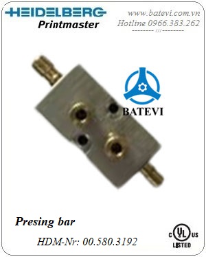 Presing bar 00.580.3192