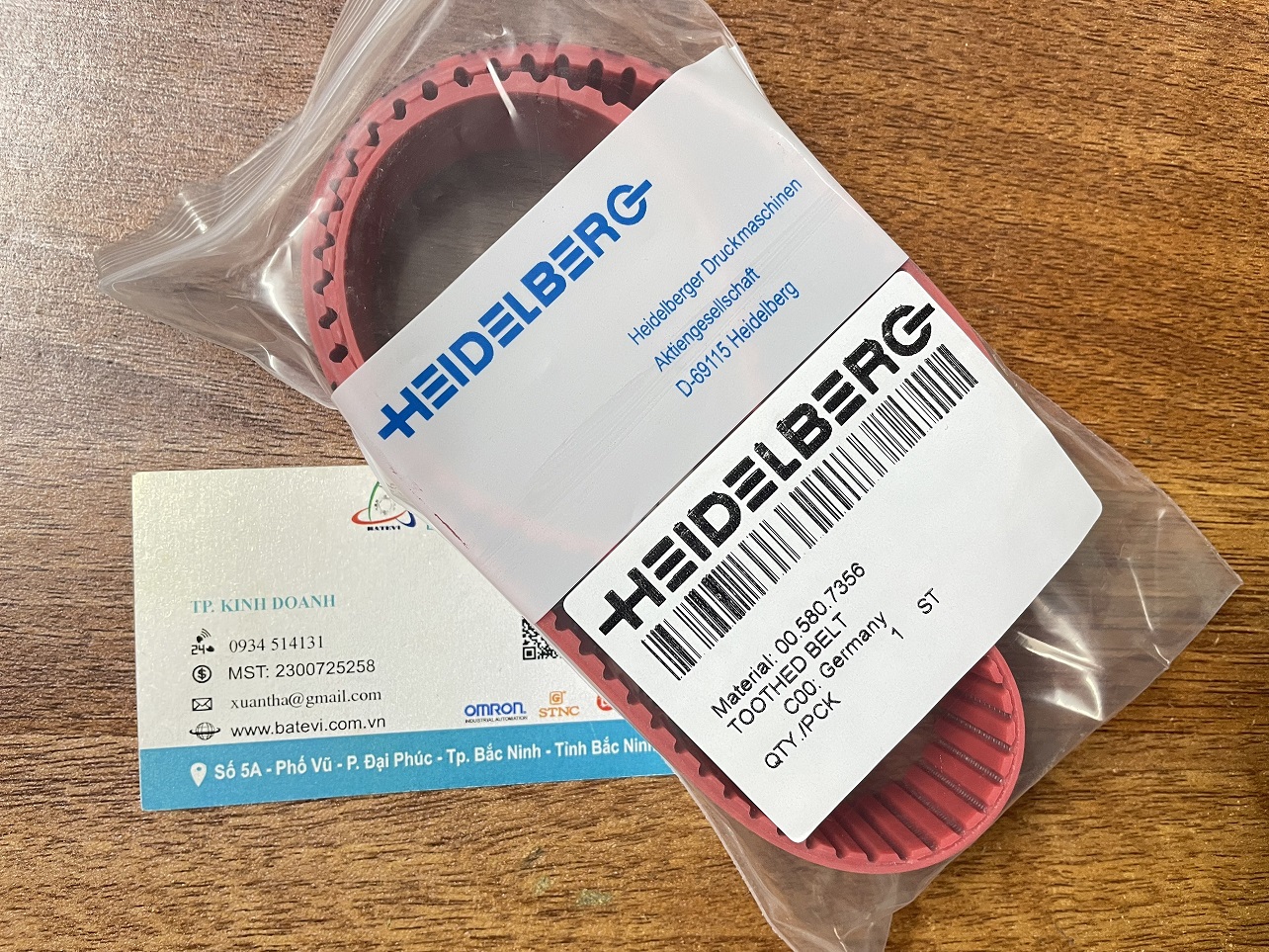 Toothed Belt 00.580.7356