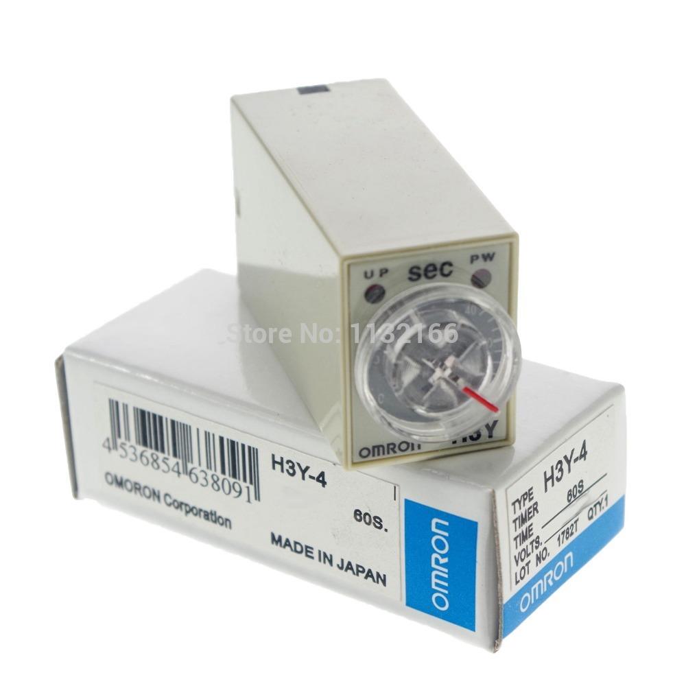 Rơ le thời gian Omron H3Y-4 3min DC24V