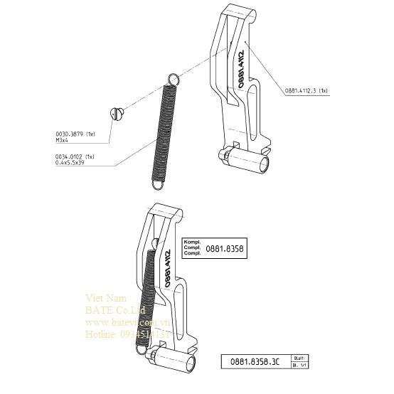 Gripper 0881.8358.3C