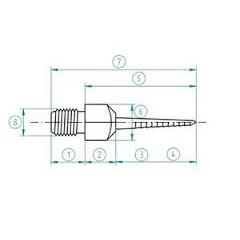 Folder pins      16.18050-0004