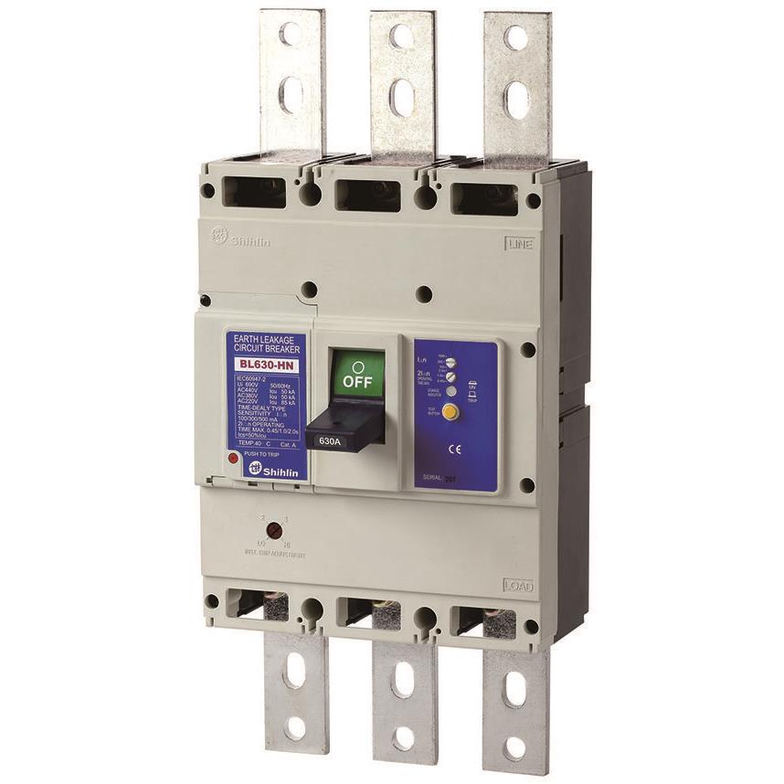 MCCB chống giật BL630-HN 3P 600A
