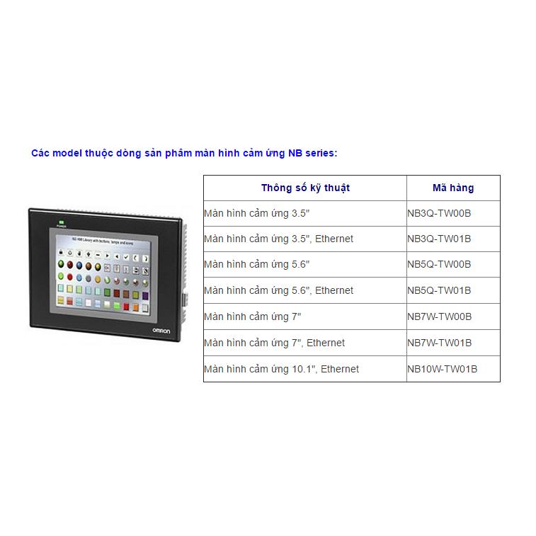 Màn hình HMI NB7W-TW01B