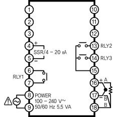 Đồng hồ nhiệt độ Hanyoung AX7-3A