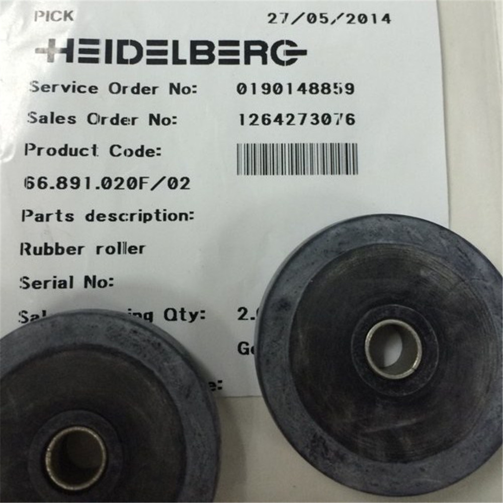 Rubber roller 66.891.020F