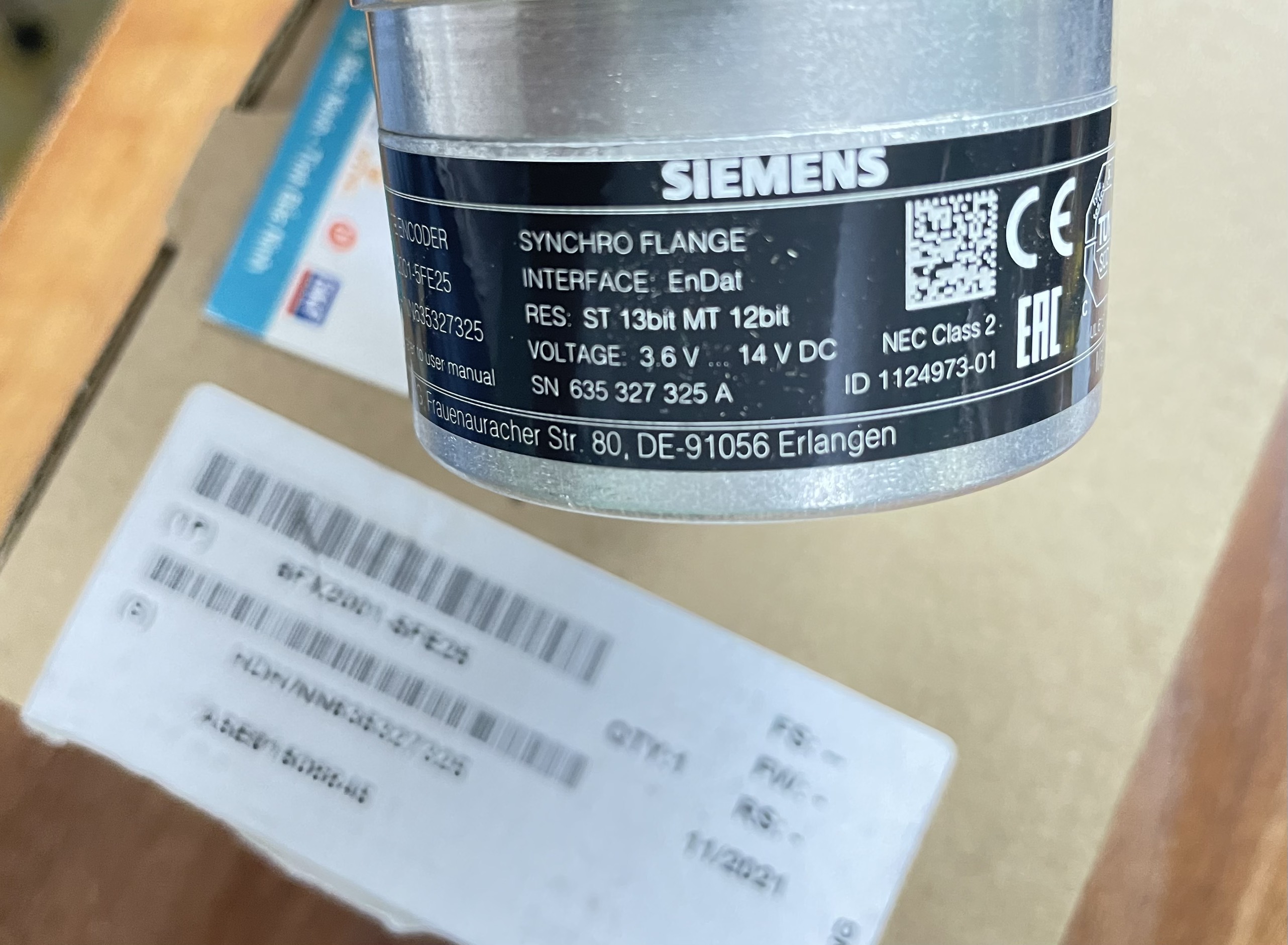 Rotary Encoder 6FX2001-5FE25