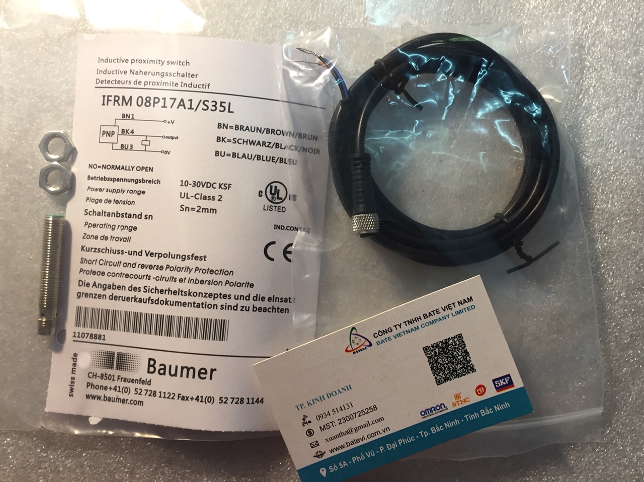 PROXIMITY SENSOR IFRM08P17A1/S35L