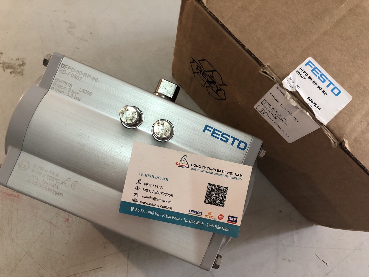 Bộ điều khiển van DFBP-80-RP-90-RD-F0507