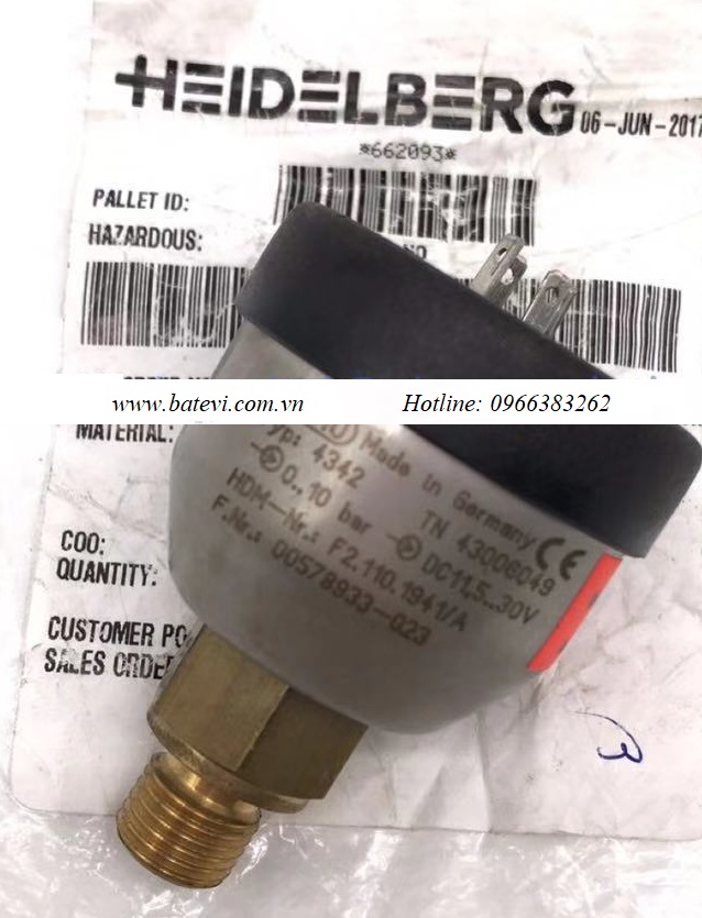 Press Sensor F2.110.1941