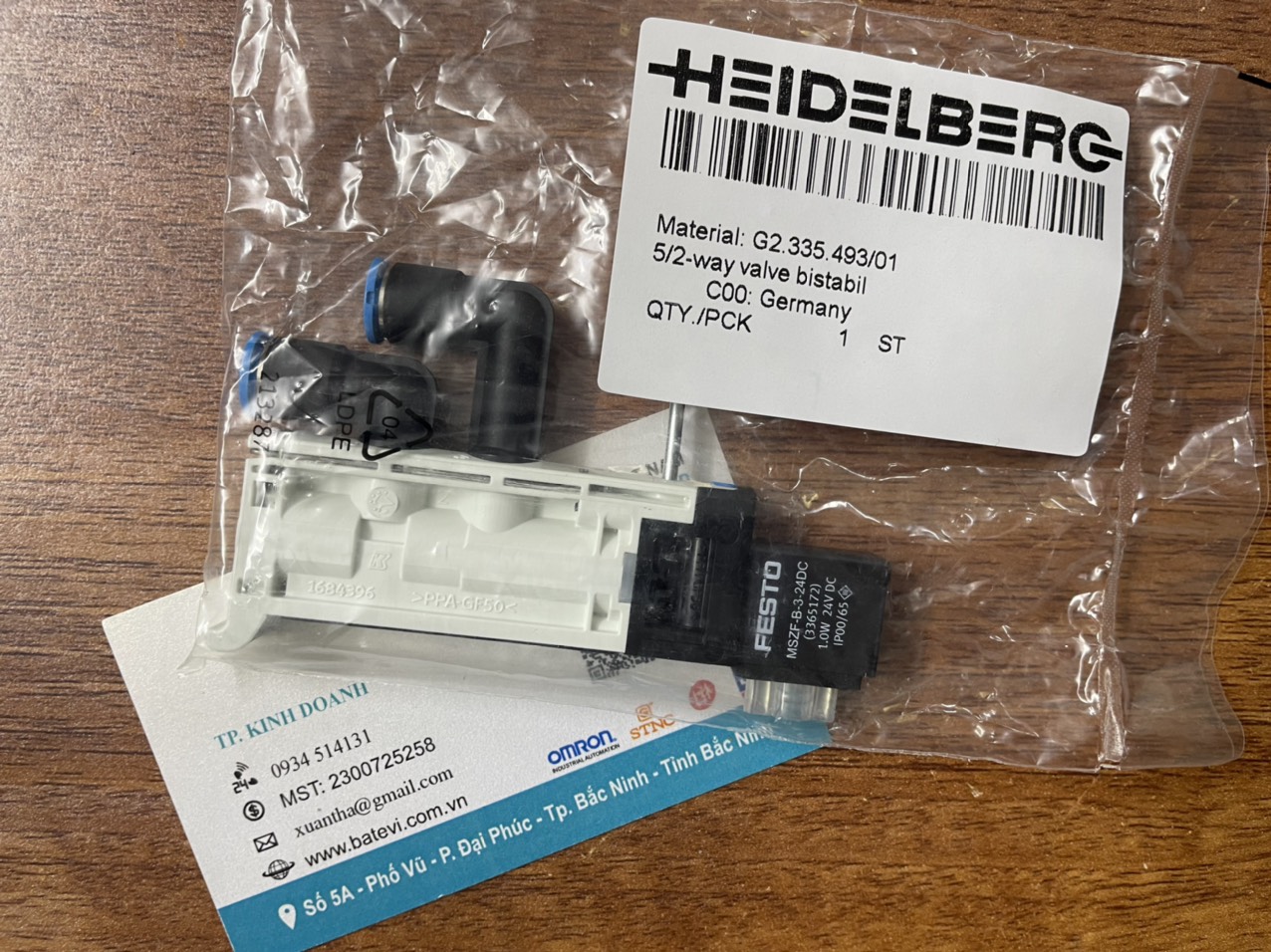 Van điện từ G2.335.493/01