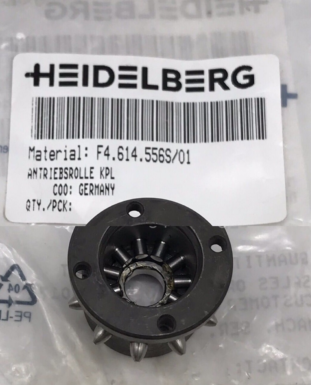 Friction Wheel F4.614.556S