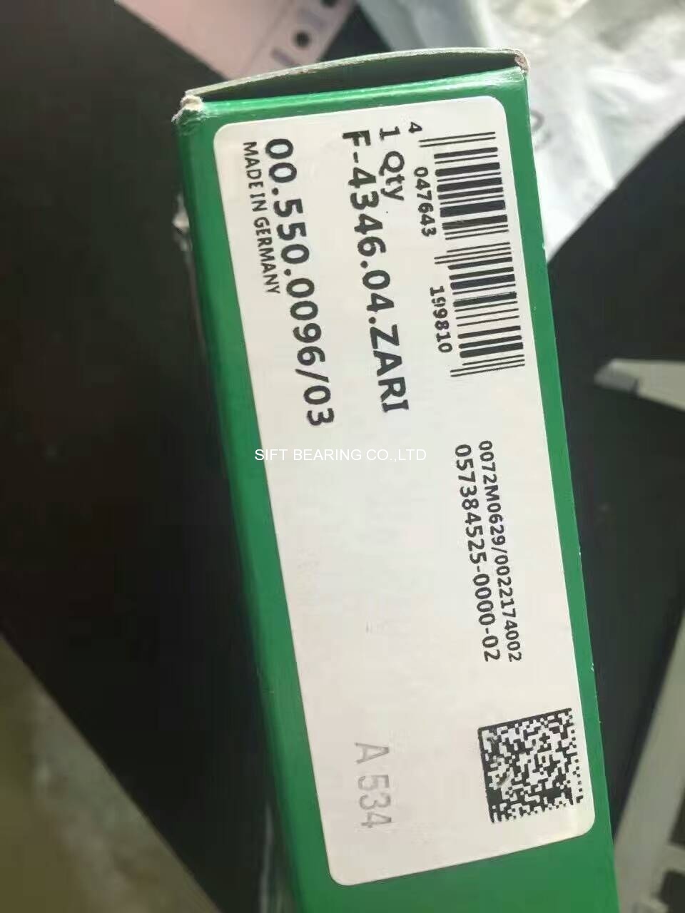 Need roller bearings F-4346.04 ZARI