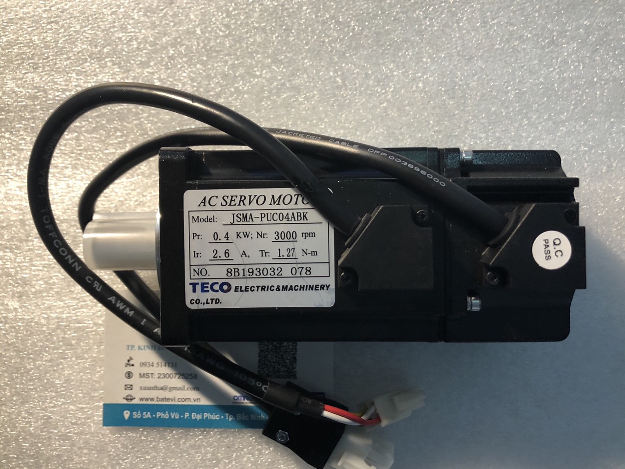 AC Servo motor JSMA-SC04ABK