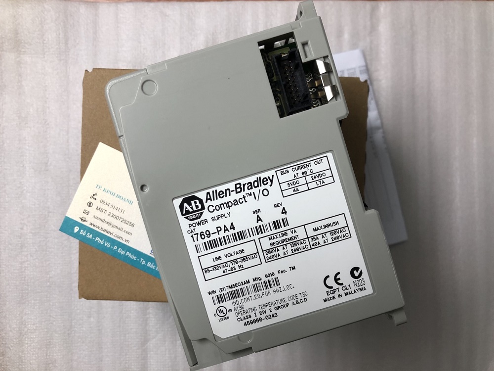 Module nguồn 1769-PA4