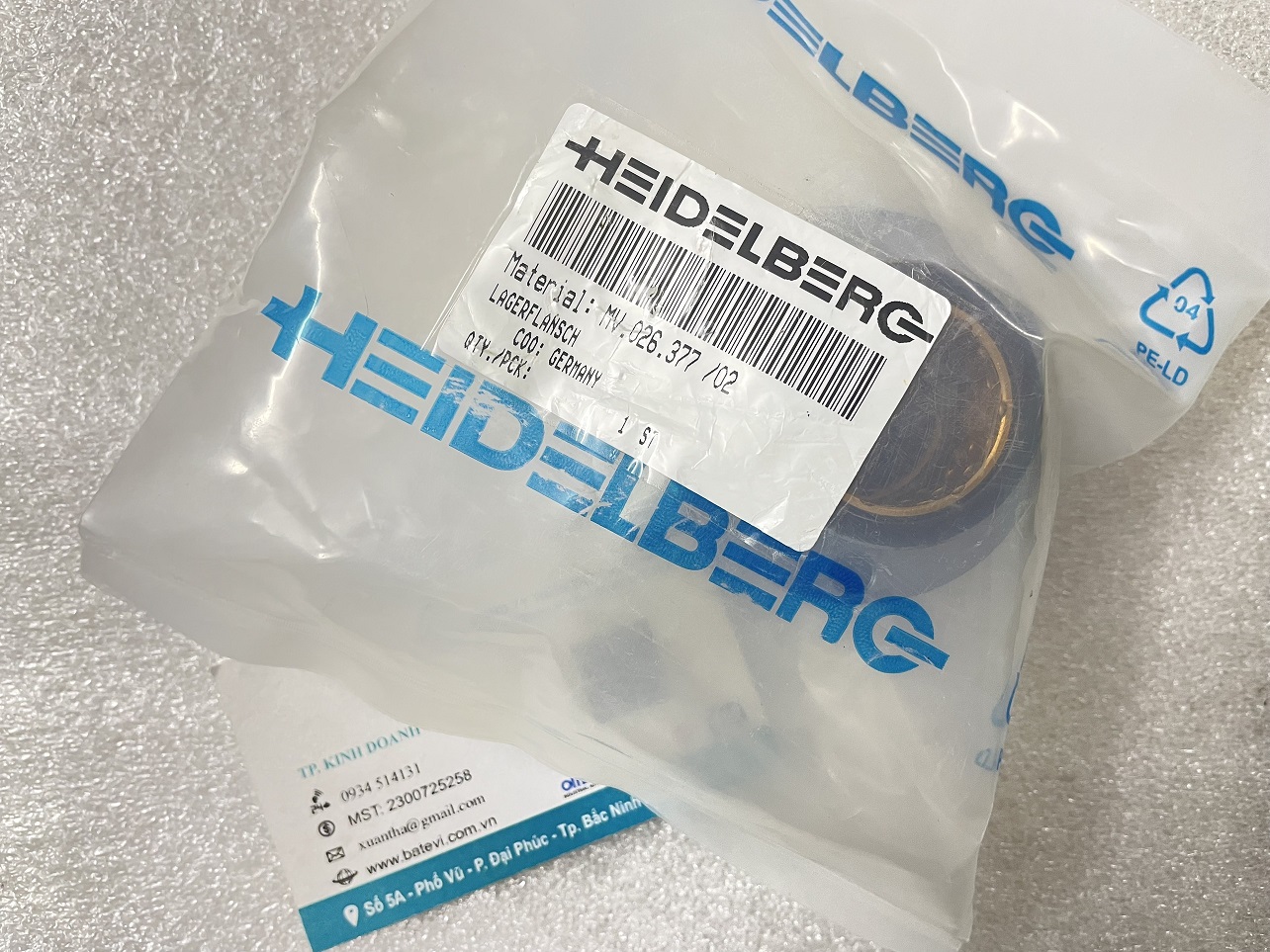 Bearing ﬂange 71.010.020F