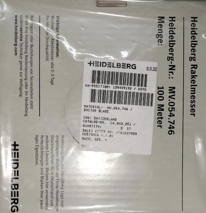 Doctor Blade MV.054.746