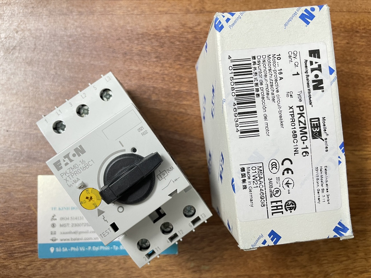 CB bảo vệ động cơ PKZM0-16