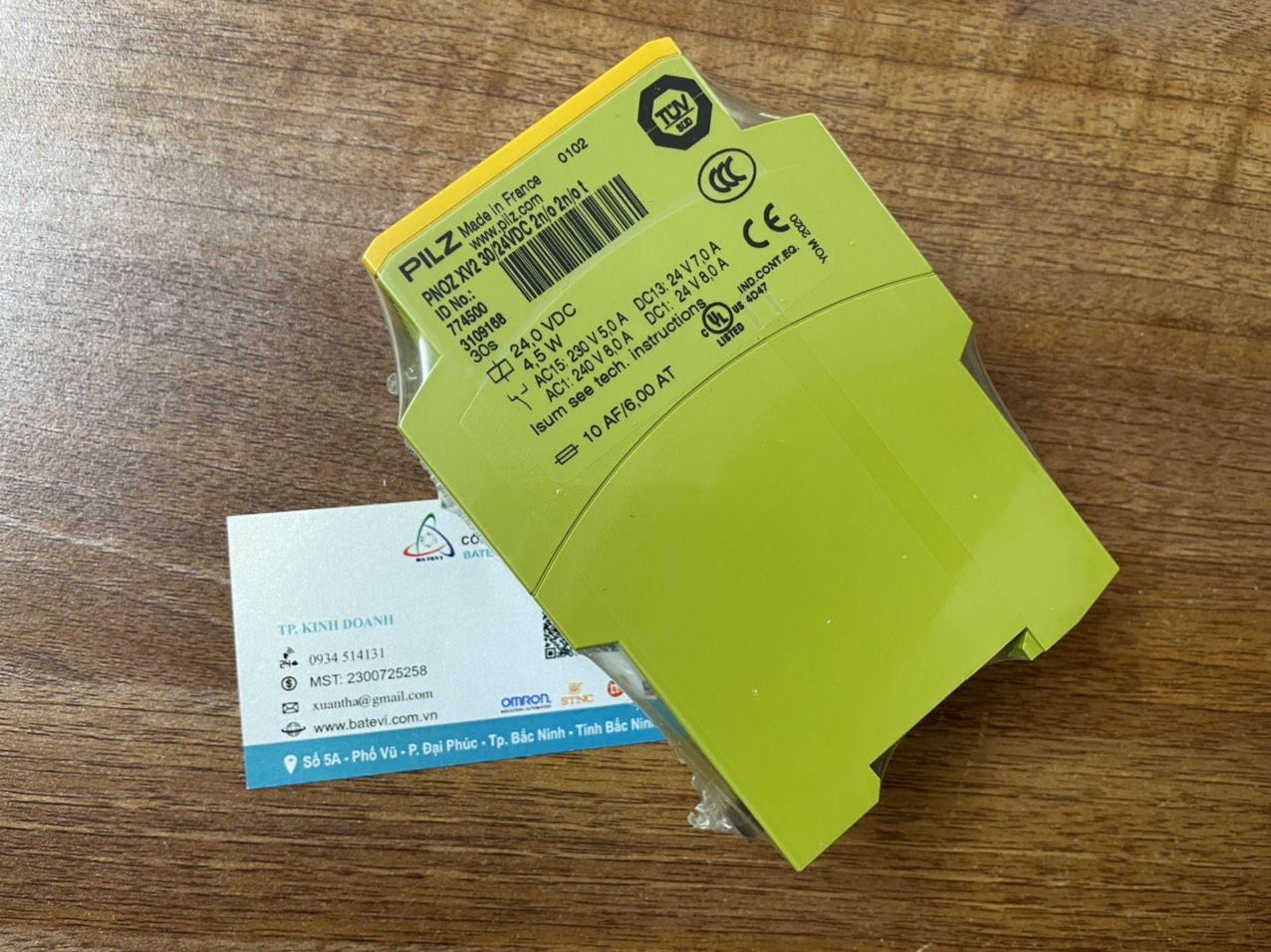 Rơ le an toàn PNOZ XV2