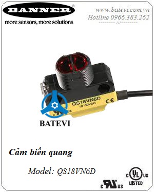 Cảm biến quang QS18VN6D