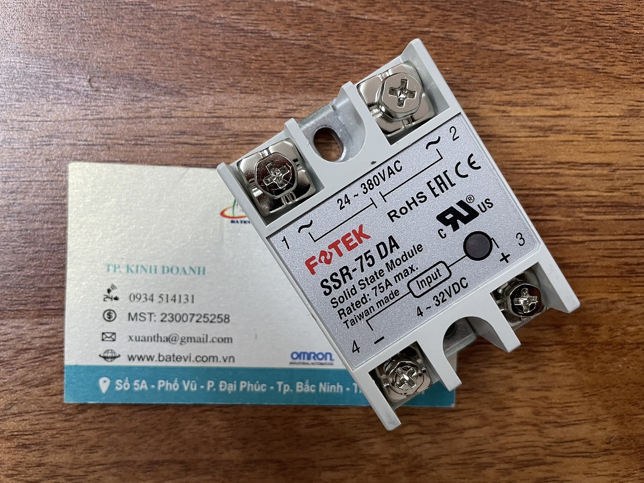 Rơ le bán dẫn SSR-75DA