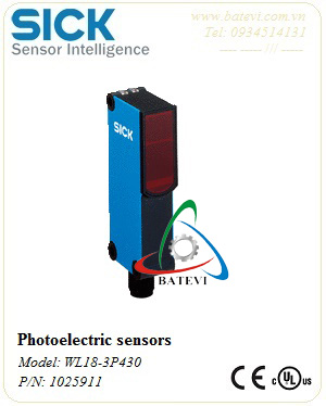 Cảm biến quang SICK WL18-3P430