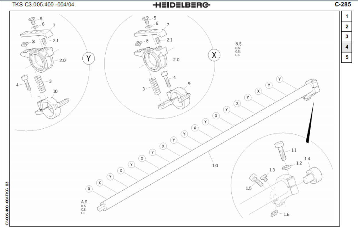 Cam follower C6.011.121