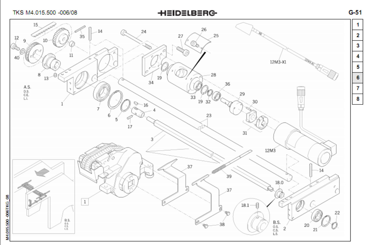 Toothed belt 00.580.5222