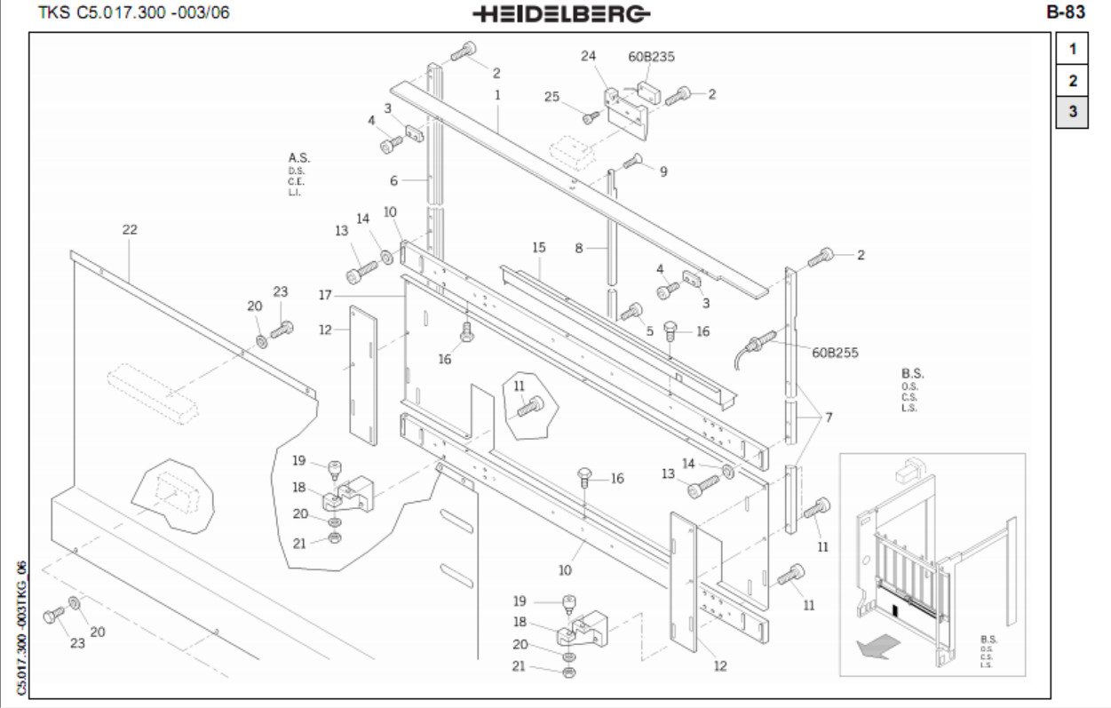 Cam follower 00.550.1240